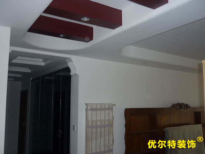 特殊轻钢龙骨框架制作—走道成品